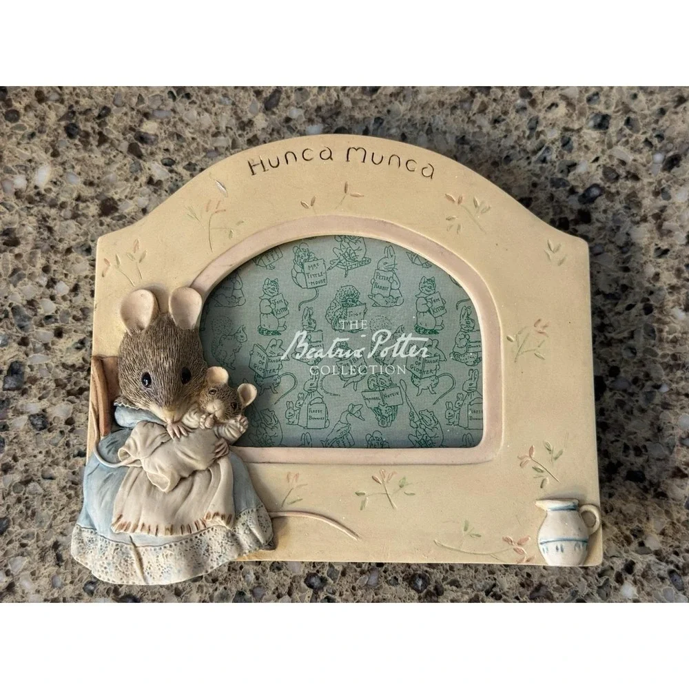 Lot 3 Beatrix Potter Peter Rabbit Nursery Clock VTG Hunca Munco Benjamin Bunny
